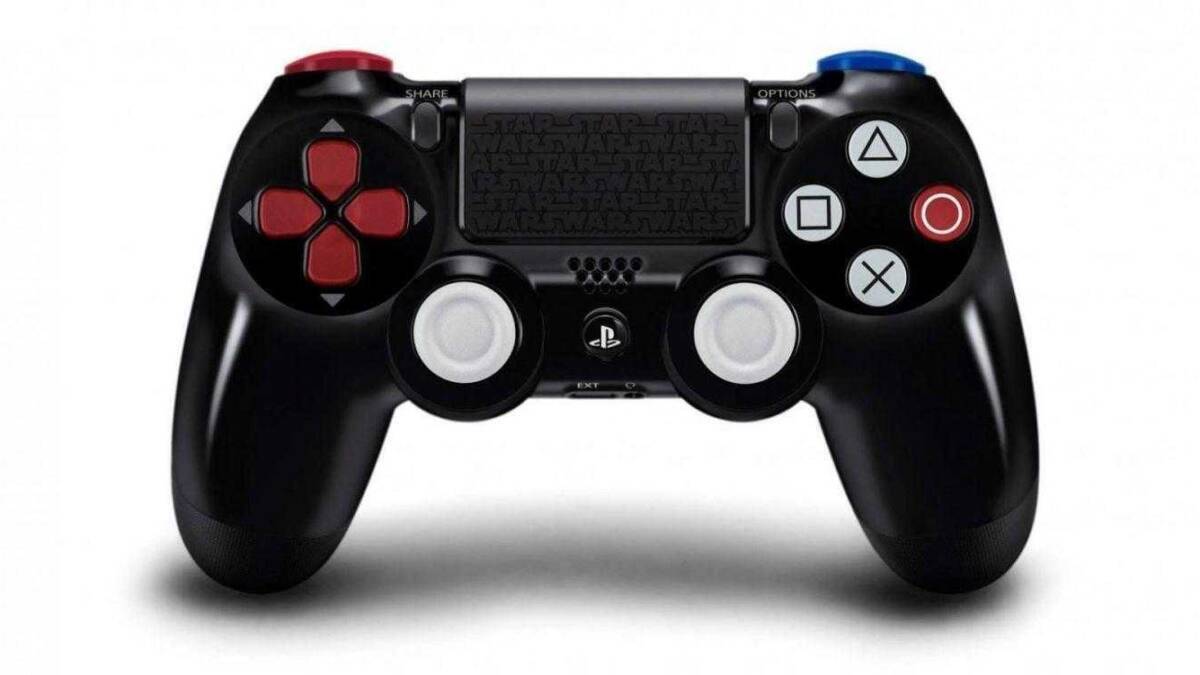 геймпад PlayStation 4 с кнопками и стиками