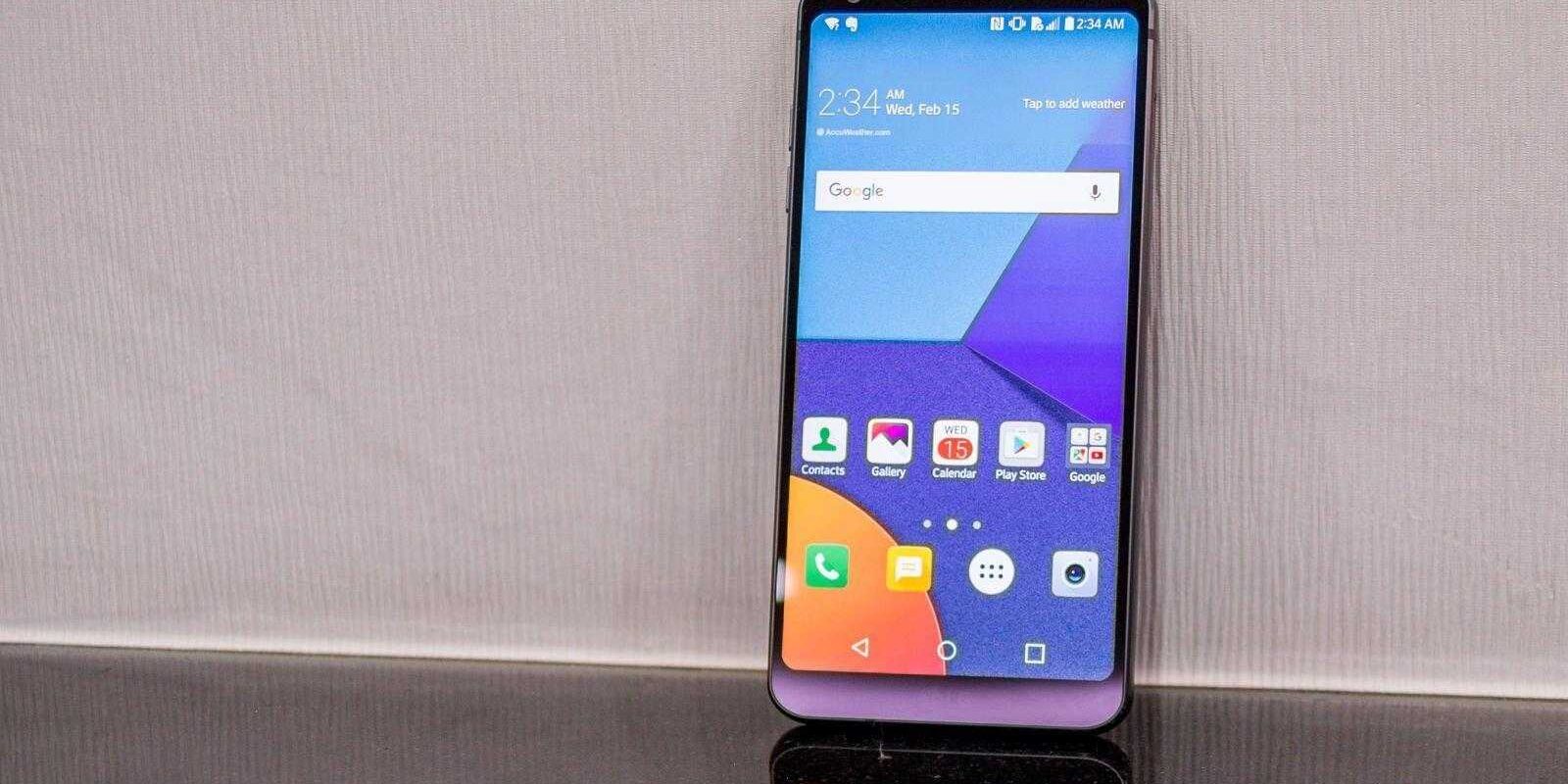 MWC 2017. LG показала новый смартфон G6 5 lg g618