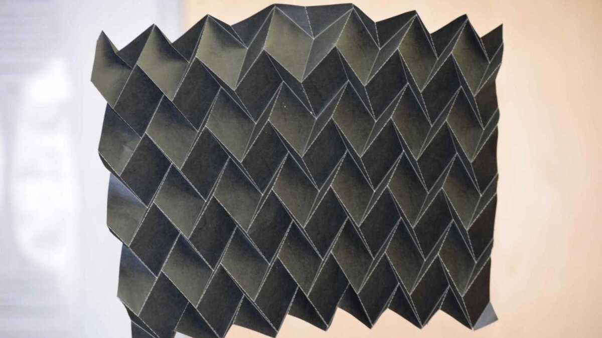 origami radiator configuration