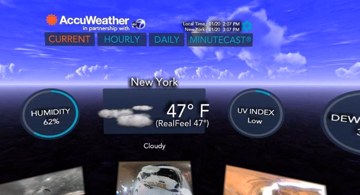 AccuWeather выпустила программу для VR — Weather for Life 1 accuweather vr 2