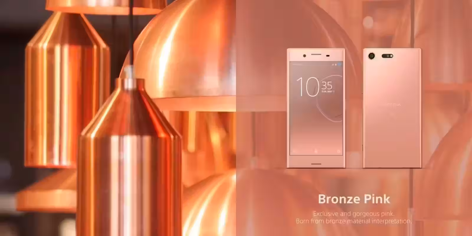 XZ Pemium Bronze Pink Colour and Material Stories 1