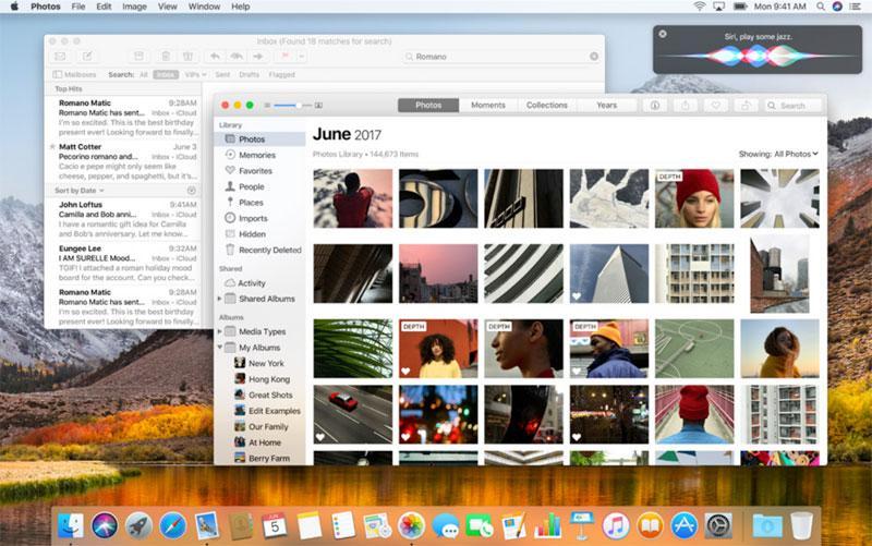 macOS High Sierra real 3