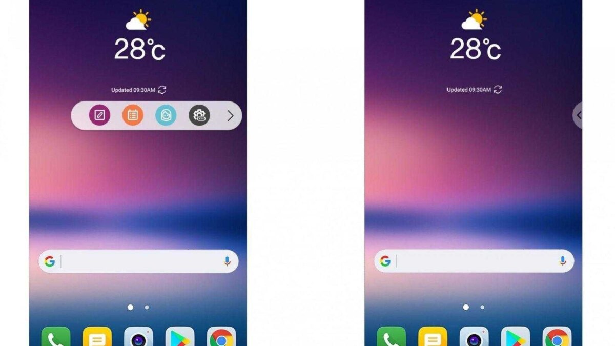 LGV30FloatingBar