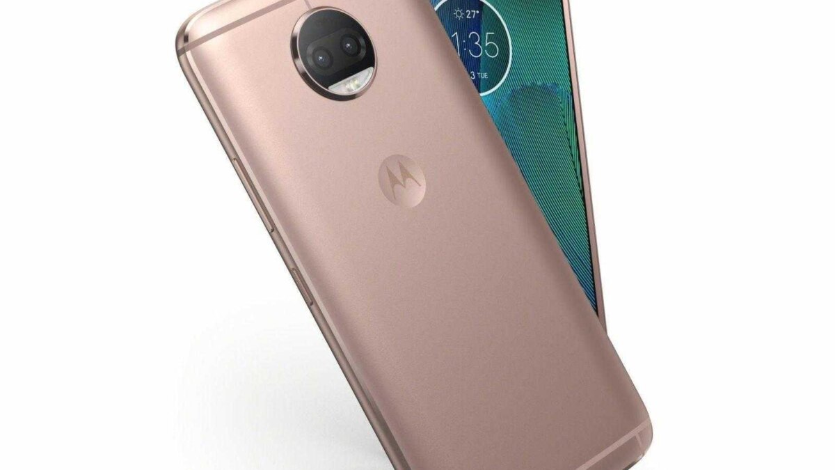 MotoG5SPlus NFC BlushGld Design