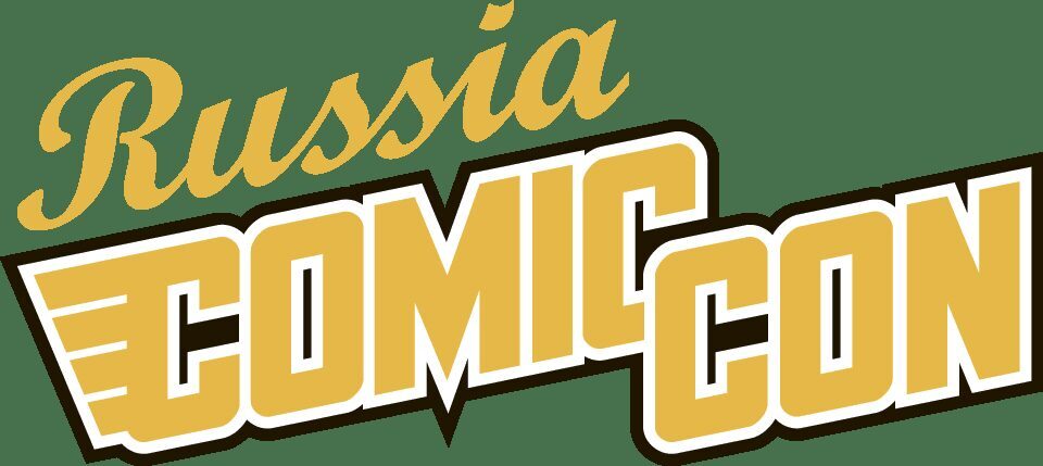 Comic Con Russia 2017 открывает двери 4 Логотип Comic Con Russia 2017 в стилизованном шрифте золотого цвета