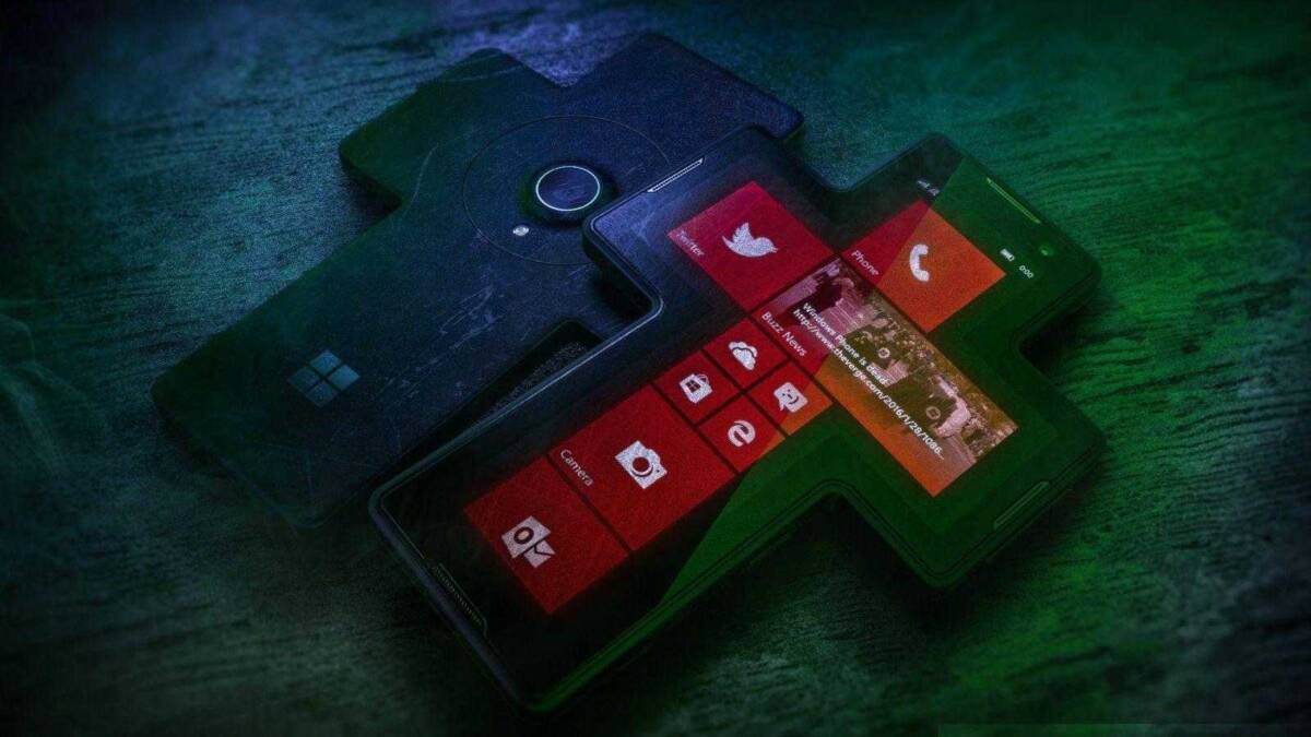 Складной смартфон Nokia 9 с эффектом подсветки и интерфейсом