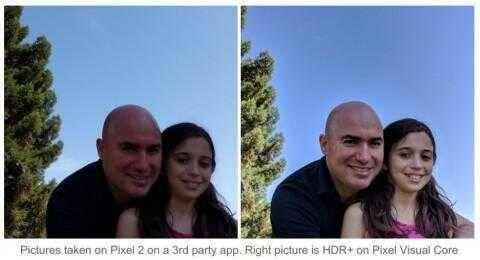 Фотография двух человек на фоне неба и дерева, один из них мужчина суровый и улыбается, рядом девочка улыбается