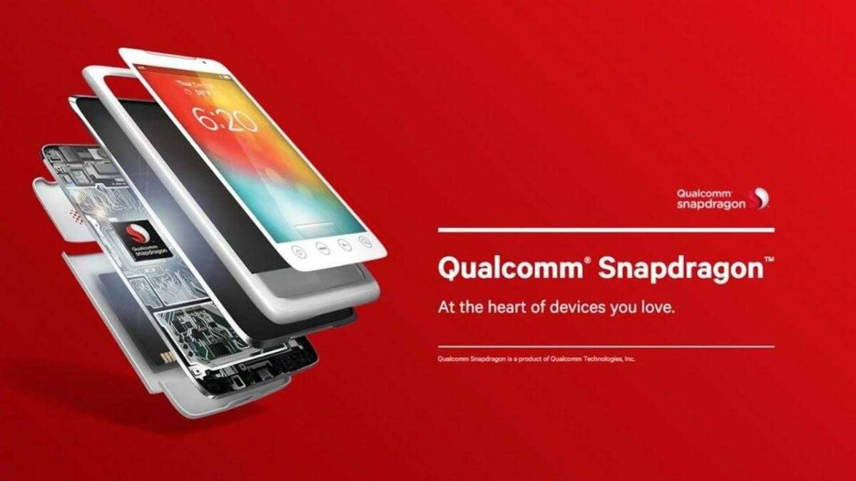Изображение компонентов дисплеев iPhone X и Snapdragon
