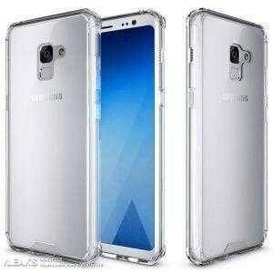 Смартфон Samsung Galaxy с прозрачным корпусом с задней и передней стороны