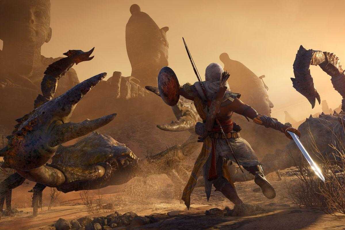 ACO CurseofPharaoh Thebes ScorpionFight 1507597412.0