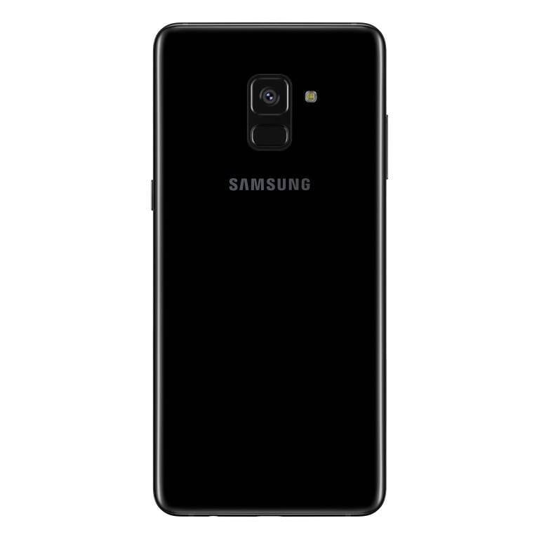 Задняя панель Samsung A8+ с камерами и датчиками