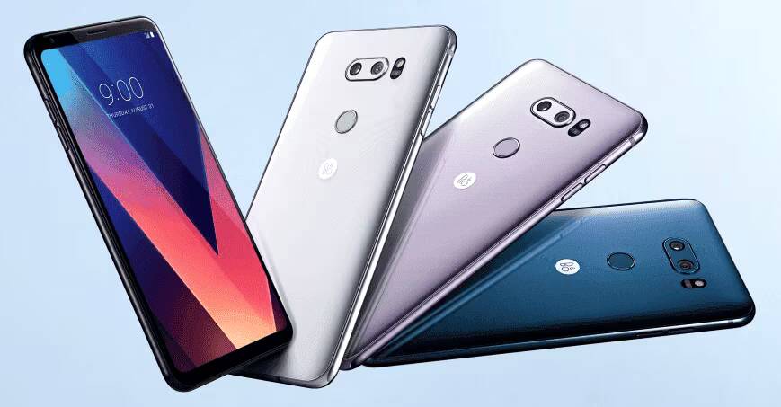 LG начали продавать в России флагман V30+ 1 Смартфоны LG V30+ с разными цветами сзади и спереди