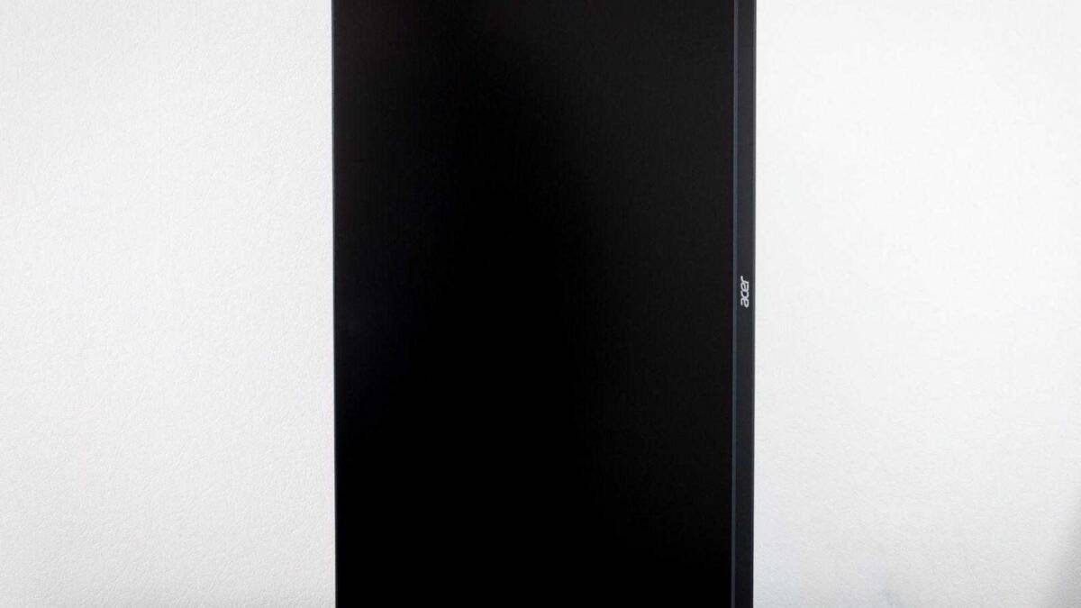 Черный монитор Acer ProDesigner BM320 с ровной структурой