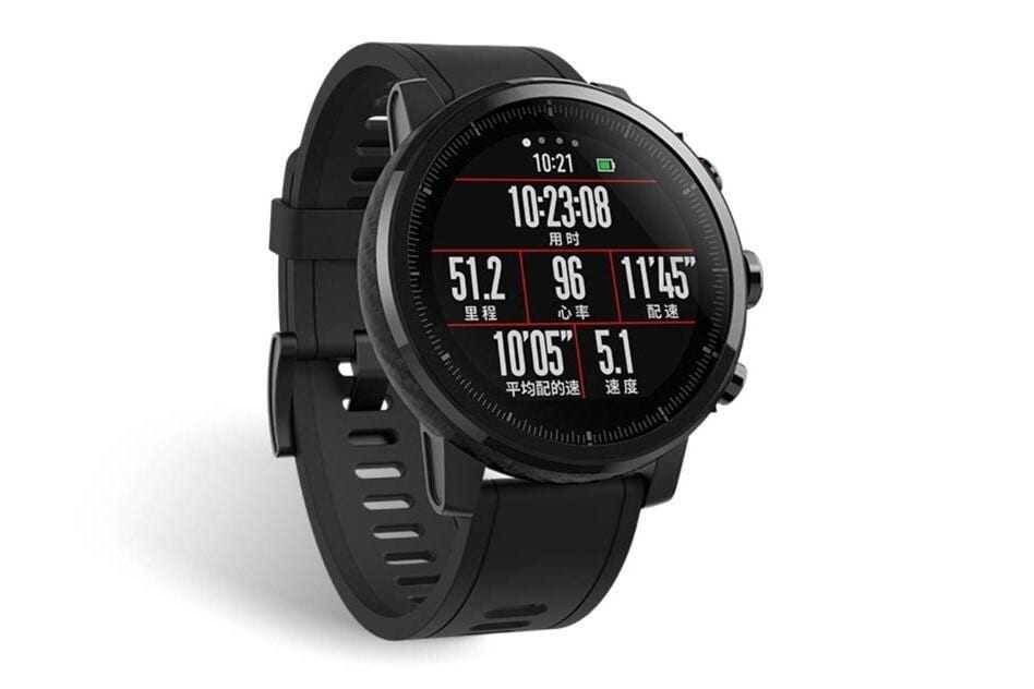 Умные часы Amazfit 2 с круглым дисплеем и кнопками
