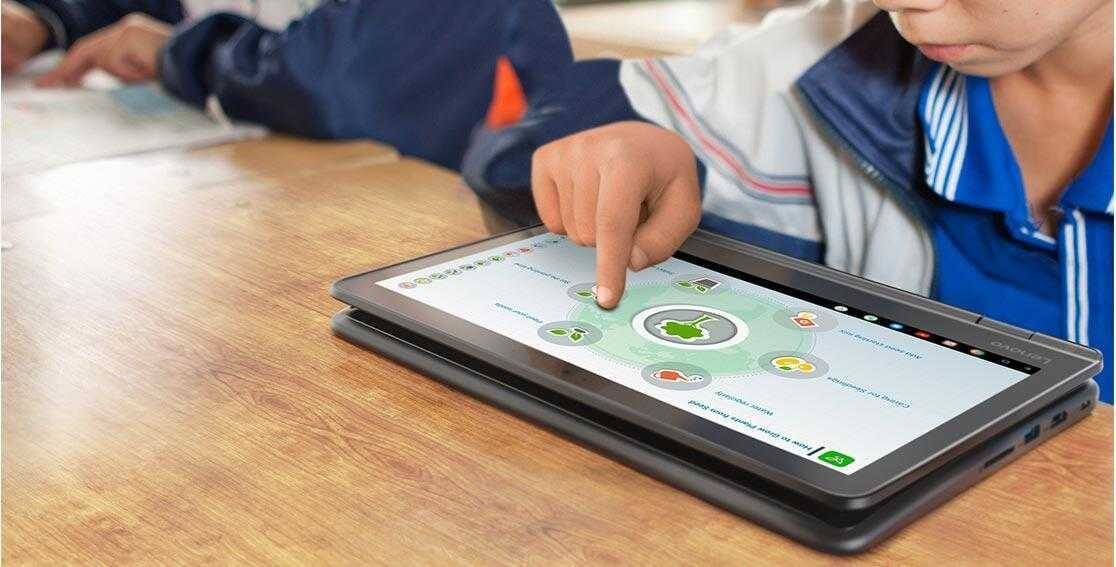 Планшет Lenovo для обучения с интерфейсом