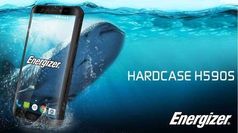 MWC 2018. Energizer создал телефон с большой батареей 5 Ударопрочный телефон Energizer Hardcase H590S в воде
