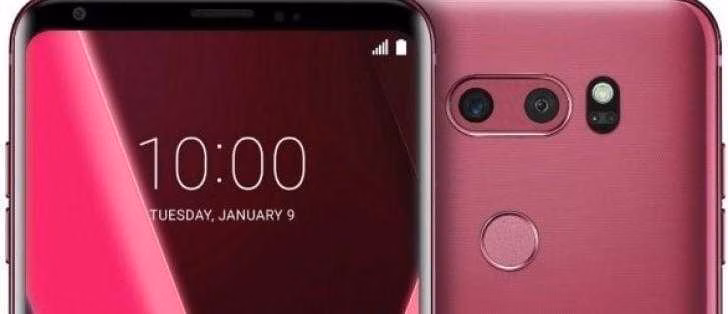 Малиновый LG V30+ вышел в России 3 gsmarena 000