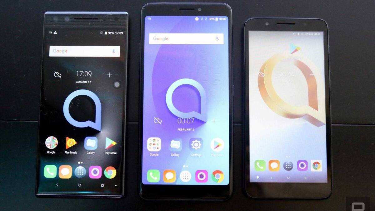 Alcatel на MWC 2018