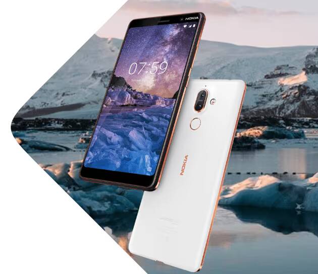 Смартфон Nokia с двумя камерами и сенсорным экраном