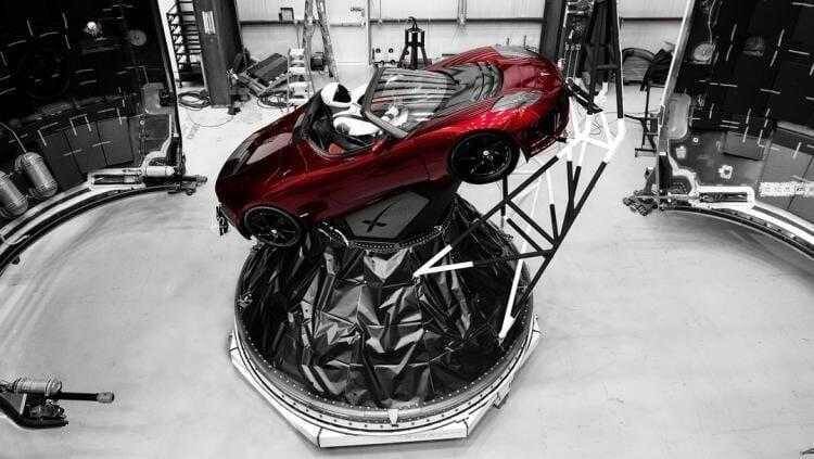 Запуск года: SpaceX отправила в космос Falcon Heavy 11 Космический запуск Falcon Heavy с автомобилем на платформе