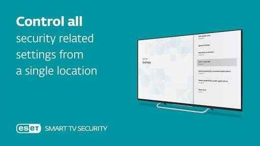 MWC 2018. ESET защищает Smart TV от атак 5 Пульт дистанционного управления Google TV Streamer и комнатные растения на деревянной поверхности