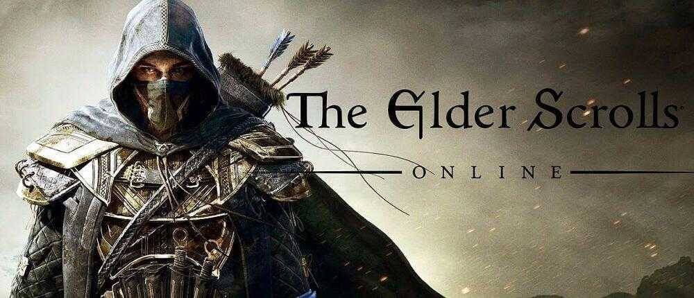 Игровой персонаж в темном плаще с луком для Elder Scrolls онлайн