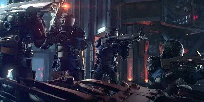 Вид спереди револьвера с глушителем в интерфейсе Cyberpunk 2077