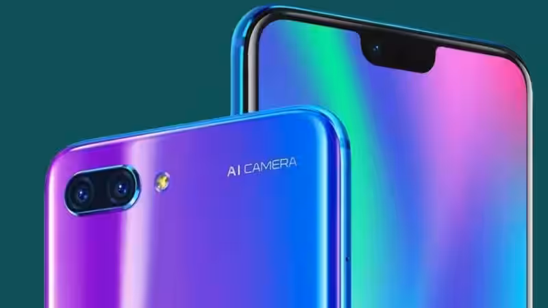 Смартфон Huawei Honor 10 с двойной камерой и AI подсветкой