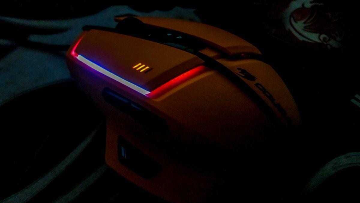 Геймерская мышь с подсветкой