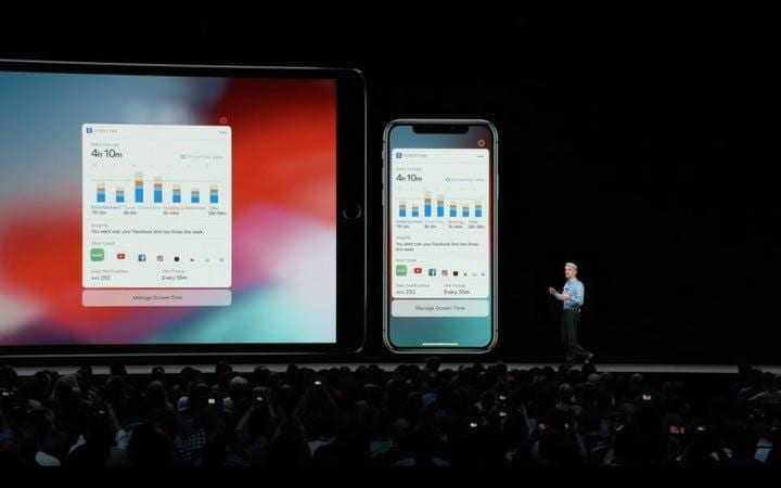 WWDC 2018. Apple представила новую быструю iOS 12. Все изменения 9 Презентация iPad и iPhone с интерфейсом iOS 12