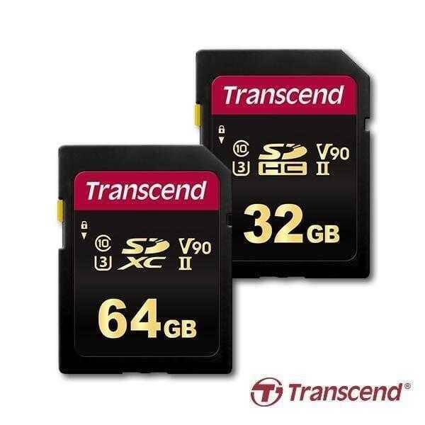 Transcend выпустил новые карты памяти SDXC/SDHC UHS-II Class 3 3 Карта памяти Transcend SDXC UHS-IIClass 3 64GB и 32GB спереди