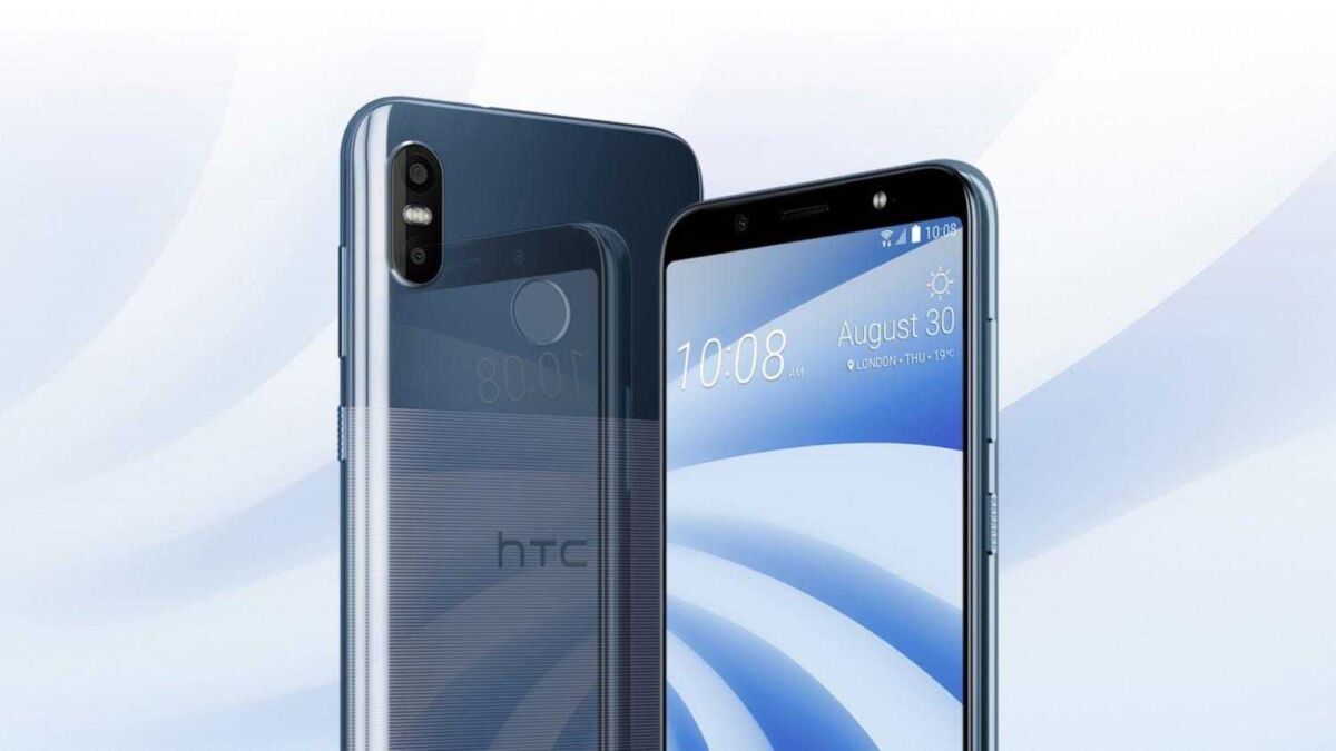 Смартфон HTC U12 Life с двухкамерным блоком и дисплеем