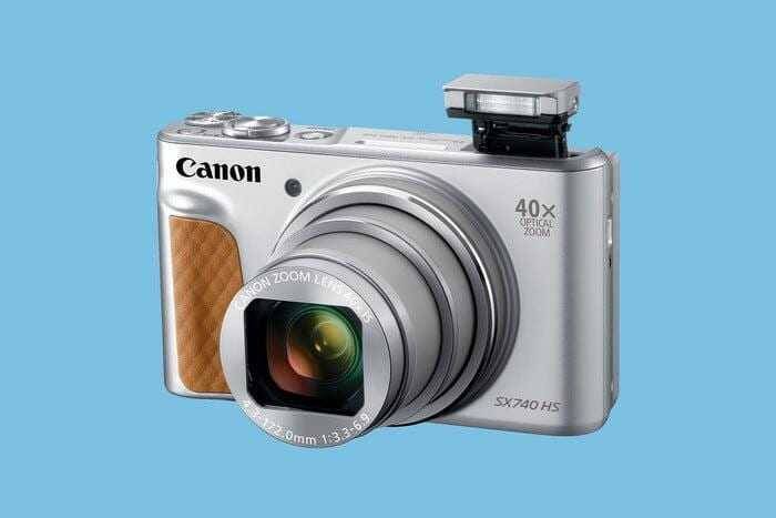 Цифровая камера Canon SX740 HS с выдвижным объективом