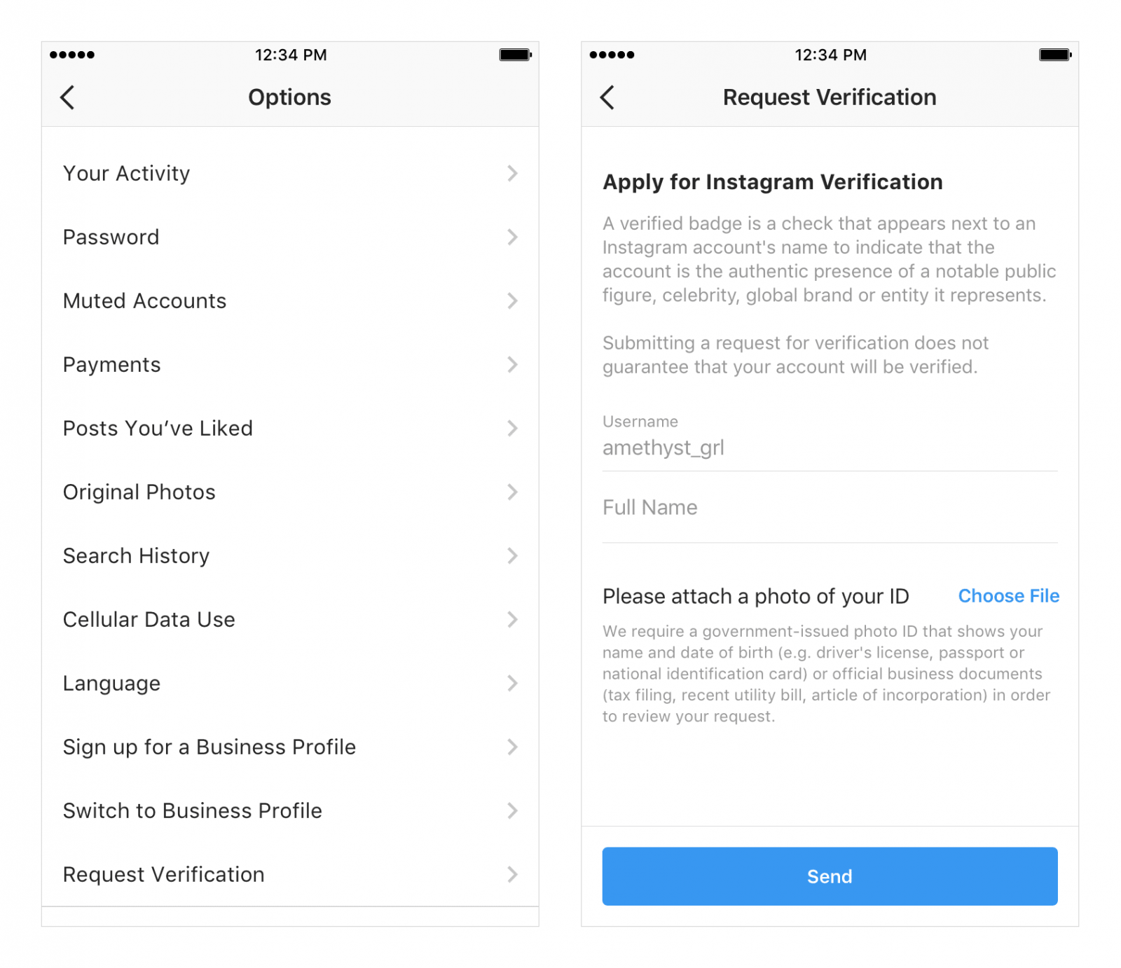 Instagram позволил пользователям верифицировать аккаунт. Для этого понадобится паспорт 3 Bez nazvaniya 1