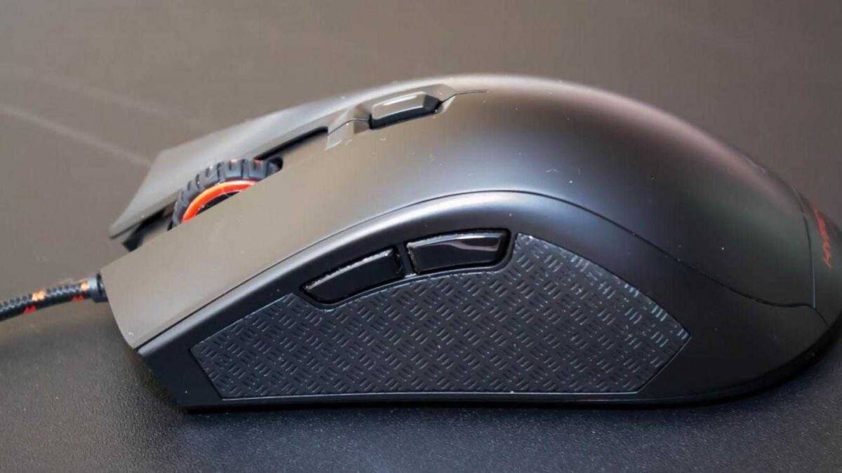 Обзор игровой мыши HyperX Pulsefire FPS. Играть — так с удовольствием 9 Компьютерная мышь с кнопками и колесиком сбоку