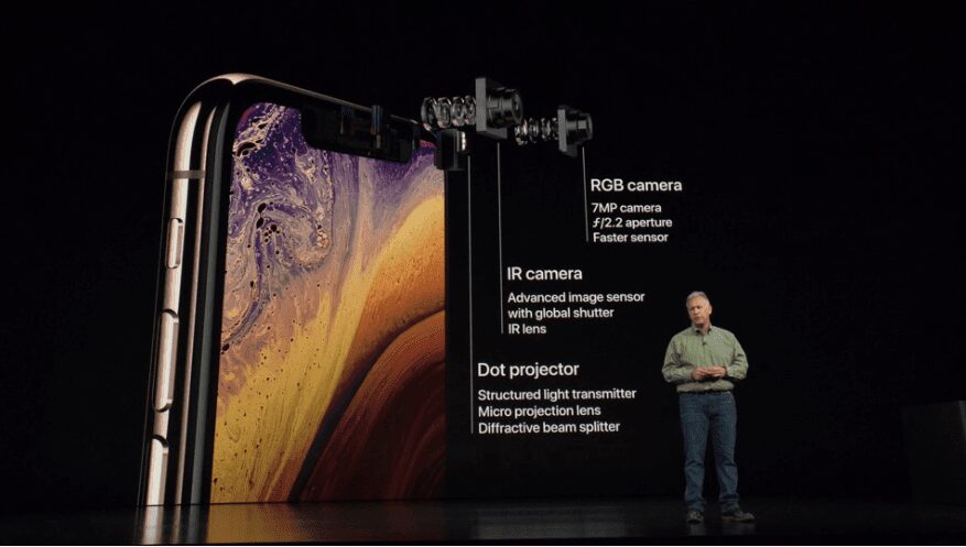 Apple представила самый мощный iPhone XS и XS Max 30 Презентация iPhone XS показ камеры и сенсора