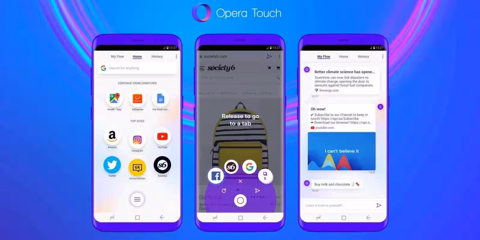 Opera сделает браузер Opera Touch для iPhone уже 1 октября 1 8 1