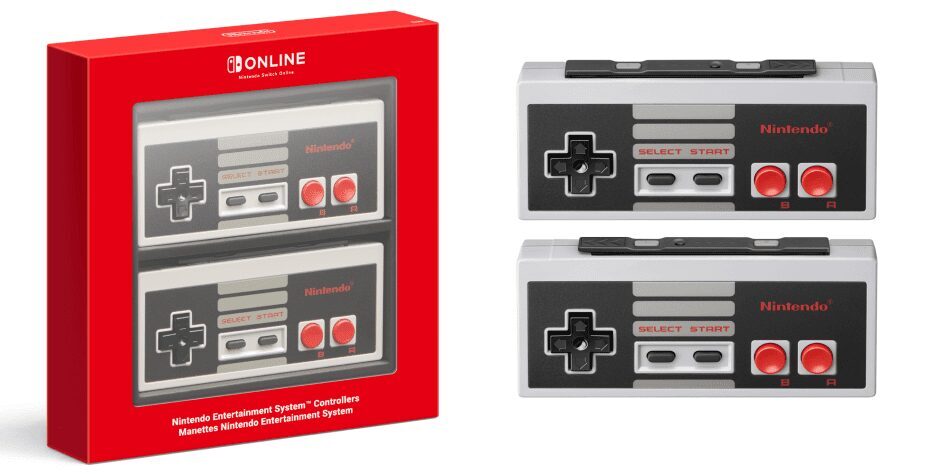 Nintendo выпустит беспроводной NES контроллер для Switch 3 Пара ретро-контроллеров Nintendo Switch в коробке