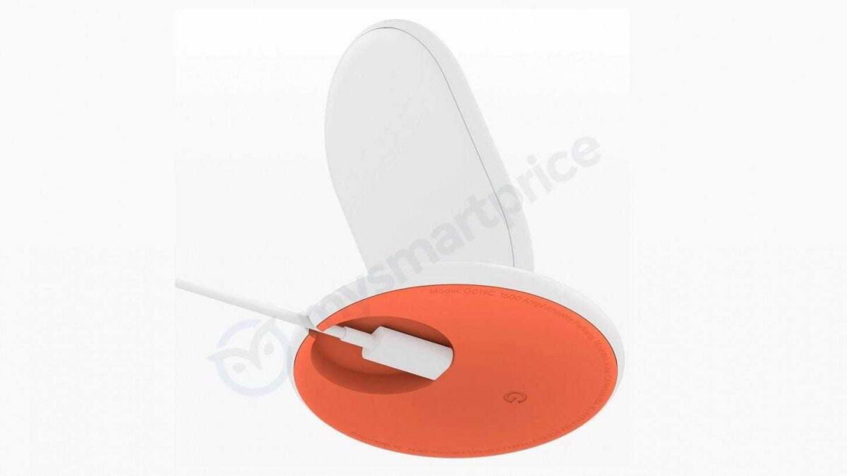 Умный динамик Google Nest Audio с открытой крышкой