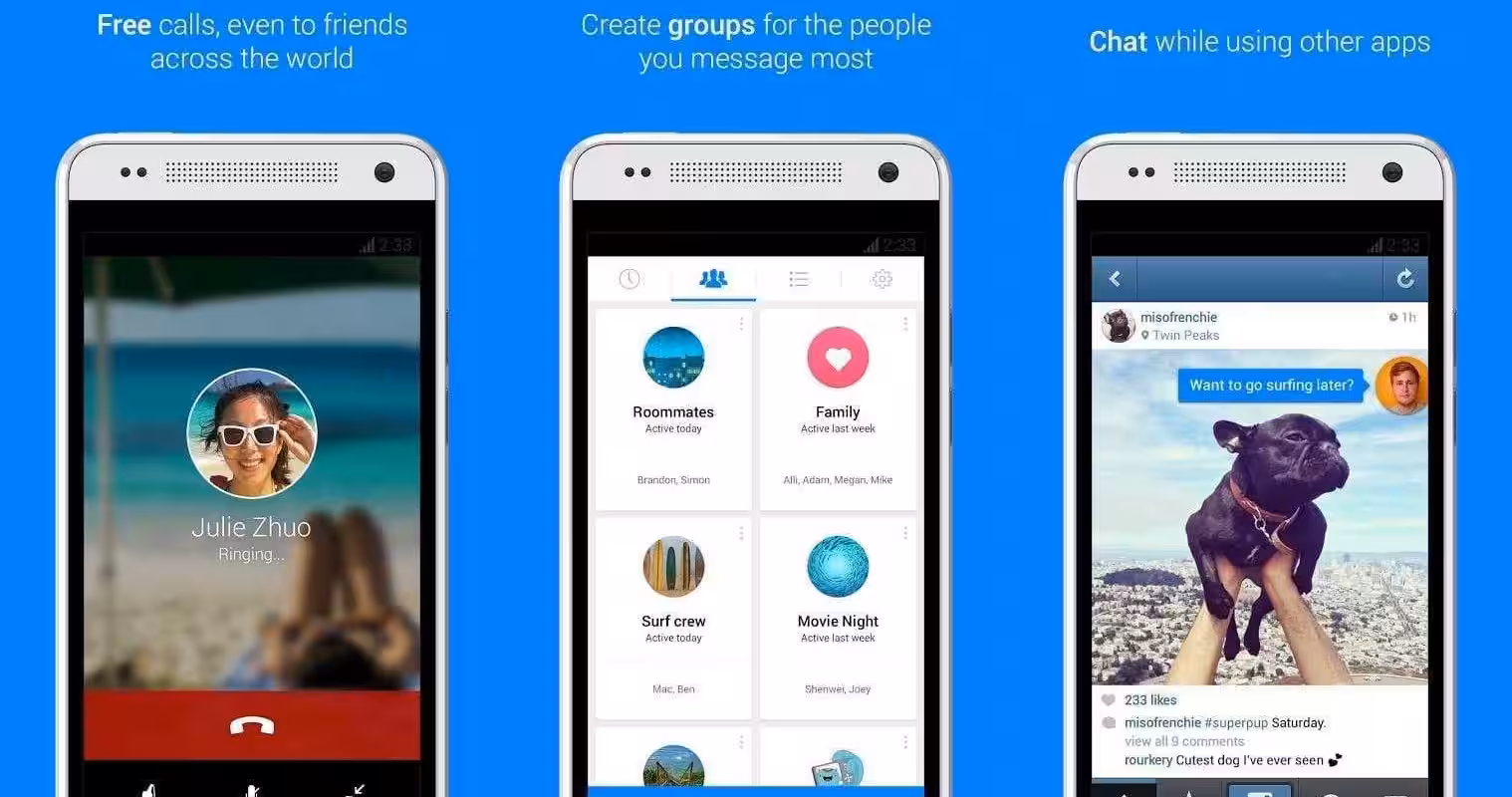 Facebook упростил интерфейс Messenger 2 download facebook messenger 4 0 0 8 1 for android 435621 2