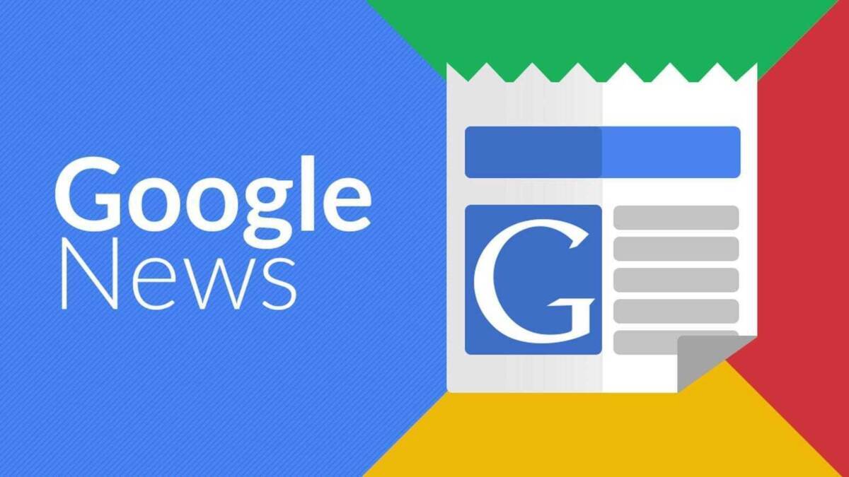 Обложка статьи о Google News с логотипом и интерфейсом