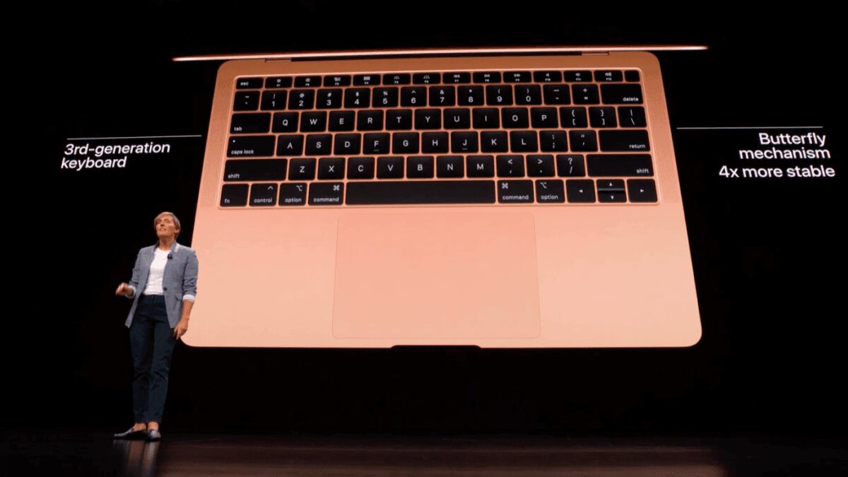 Apple Special Event: Новый MacBook Air с Retina дисплеем 7 Новый MacBook Air с Retina дисплеем и клавиатурой третьего поколения