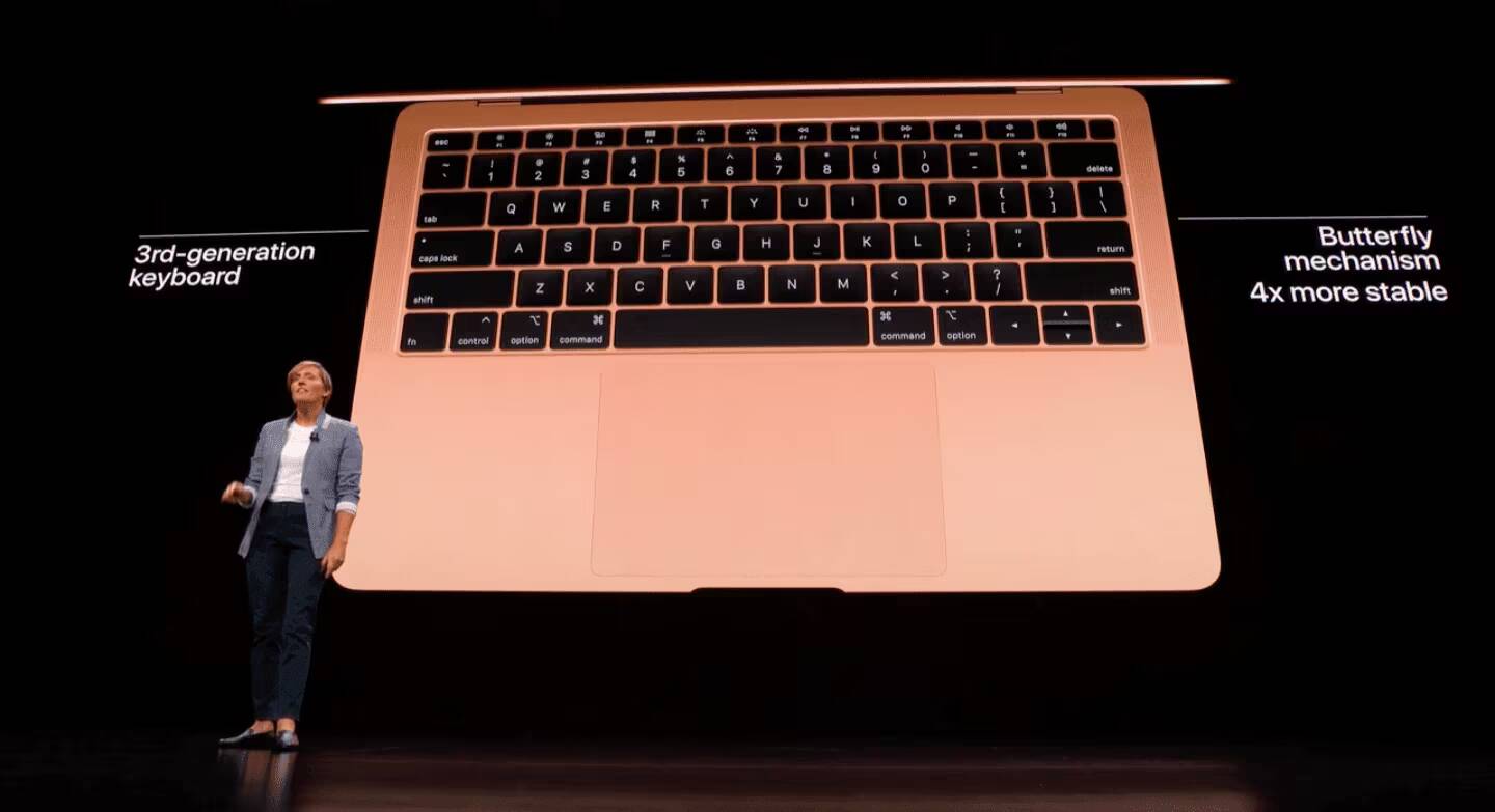 Новый MacBook Air с Retina дисплеем и клавиатурой третьего поколения