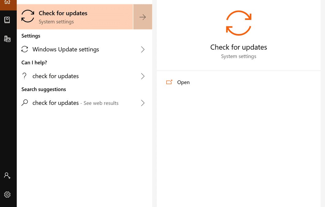 Экран поиска обновлений Windows 11 интерфейс настройки системы