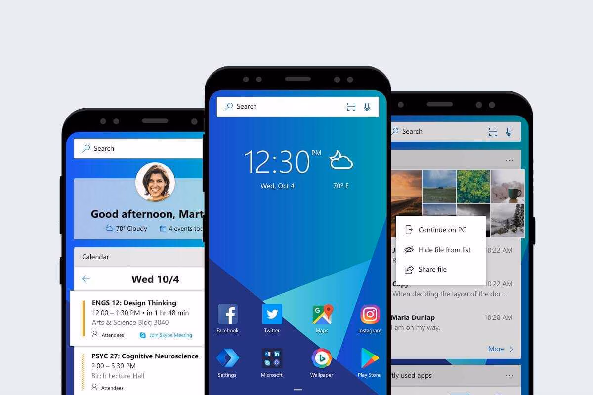 Microsoft Launcher позволит следить за своим "цифровым здоровьем" 1 microsoft launcher app