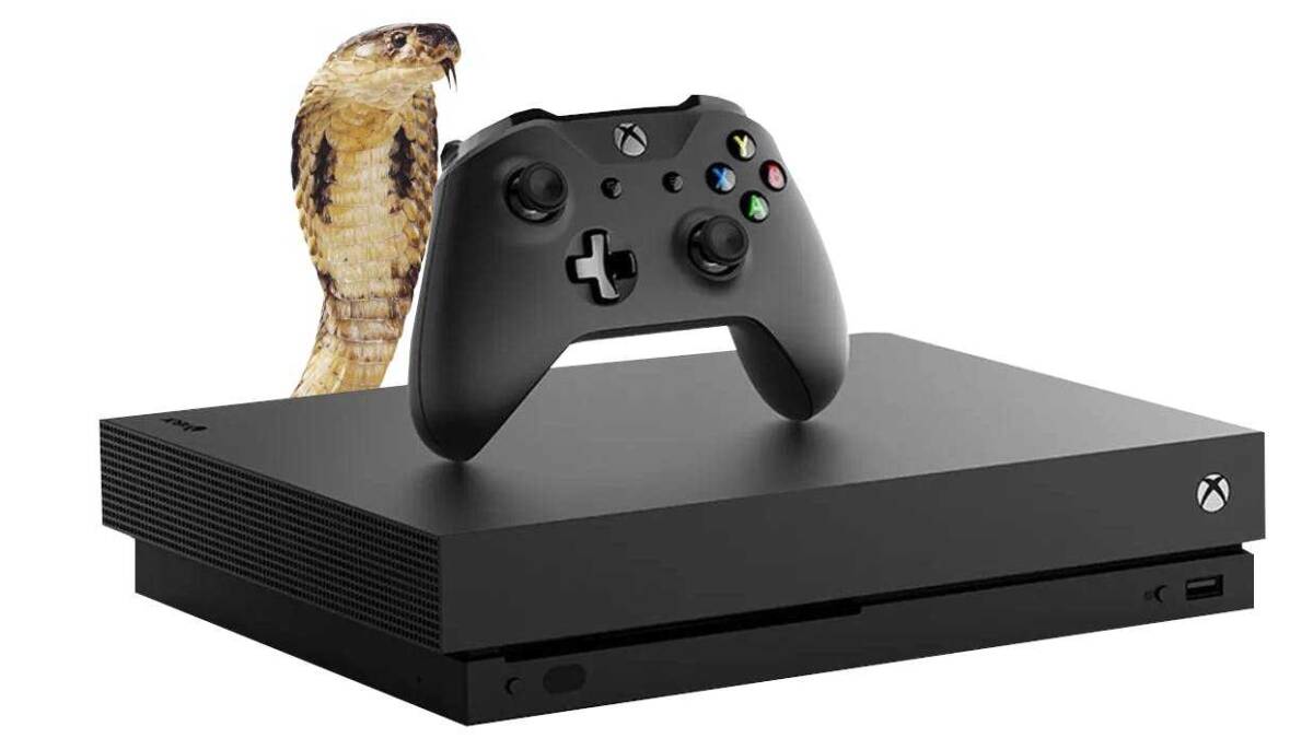 Новый Xbox получил кодовое название Anaconda 3 Игровая консоль Xbox Series X с контроллером и змейкой