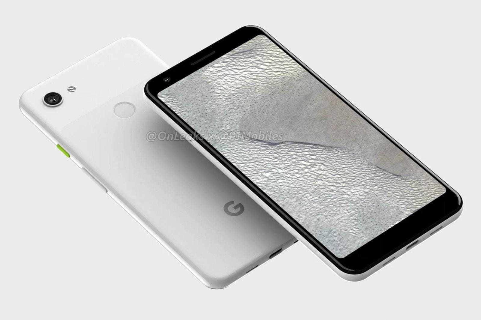 Слухи: упрощенный Google Pixel 3 будет без "чёлки" 3 dims 3 1