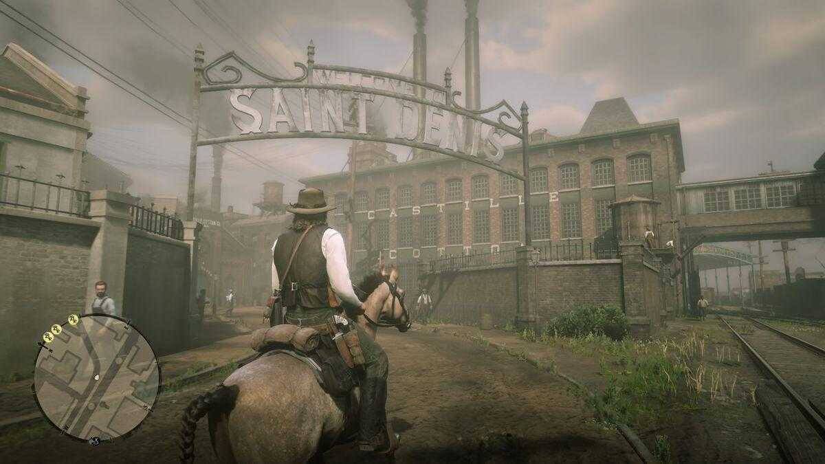 Экран игры Red Dead Redemption 2 на ПК