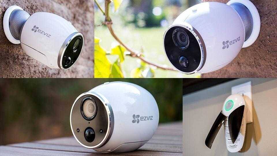 Камера видеонаблюдения Ezviz Mini Trooper с круглым объективом сверху