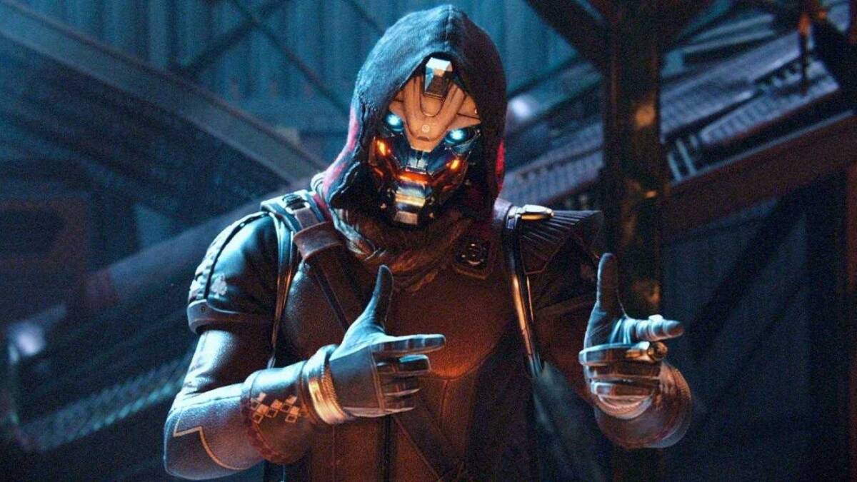 Лучшие игры на PlayStation 4 в 2019 году 21 Герой в маске и костюме на фоне технологической сцены для PS4